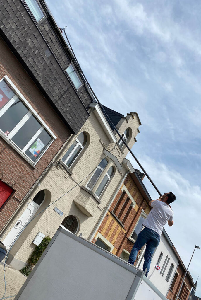 Dakgoten schoonmaken
