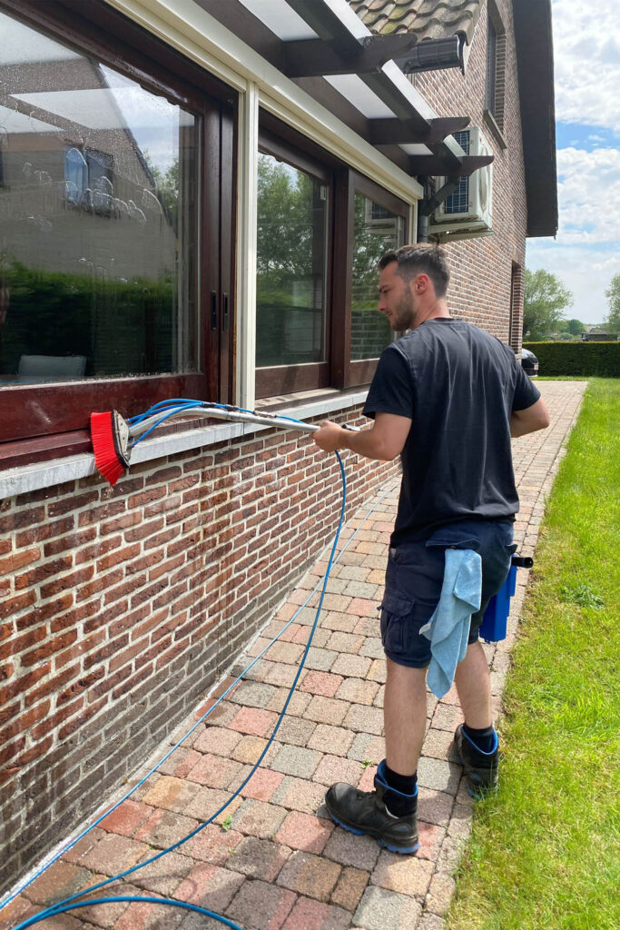 Vensterbanken wassen