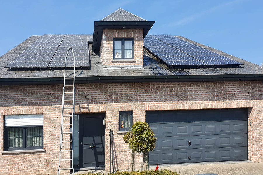 Schoonmaak zonnepanelen